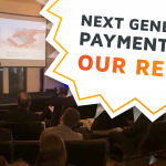 The conference room of the Next Generation Payments 2018 conference