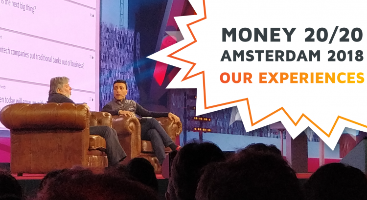 Steve Wozniak and Nuno Sebastiao talking on-stage during the Money20/20 Europe 2018 Conference