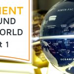 A modern globe, symbolizing the world of international payments