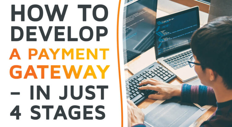 A software developer working on coding a payment gateway