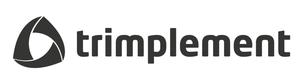 The logo of the payment and e-wallet software development company trimplement