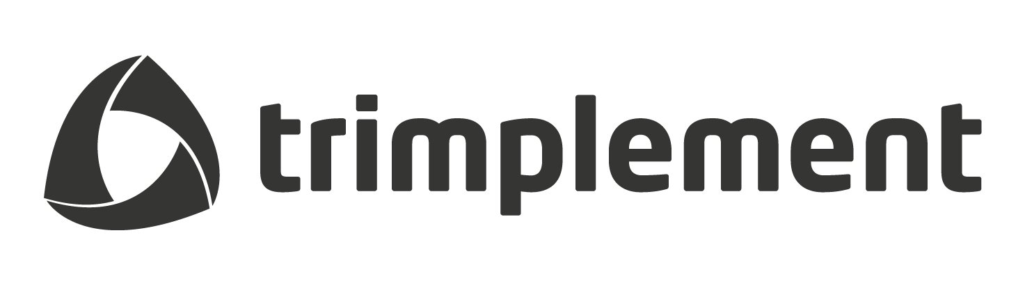 The logo of the payment and e-wallet software development company trimplement