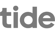 The logo of Tide.